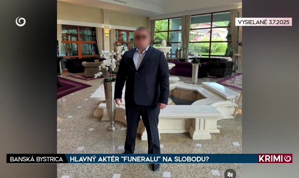 HLAVNÝ AKTÉR "FUNERALU" NA SLOBODU?