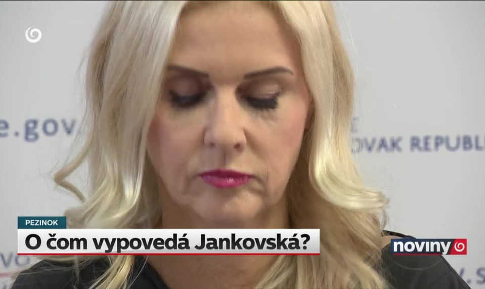 O čom vypovedá Jankovská?