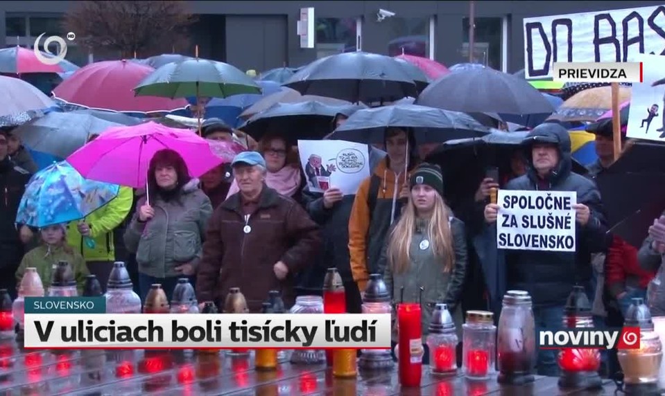 V uliciach boli tisícky ľudí