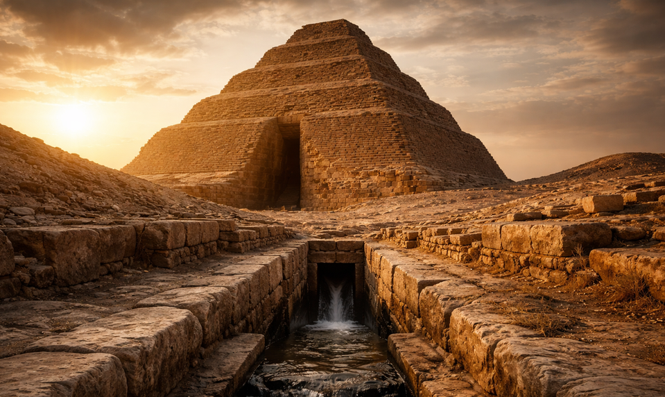 Egyptská záhada ožila: V pyramíde objavili stopu vody