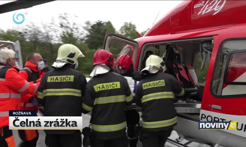 Čelná zrážka