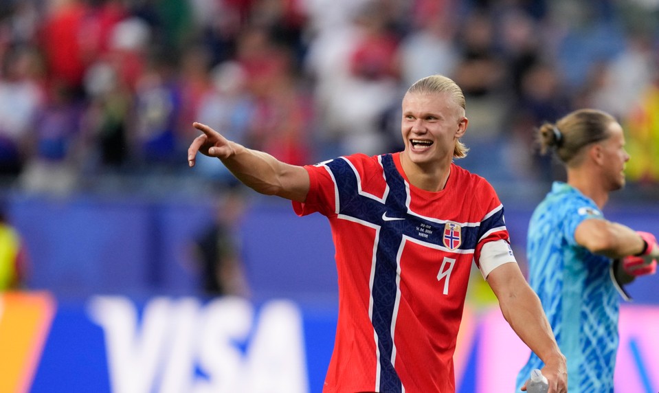 Viking HAALAND dvoma gólmi potvrdil úlohu lídra