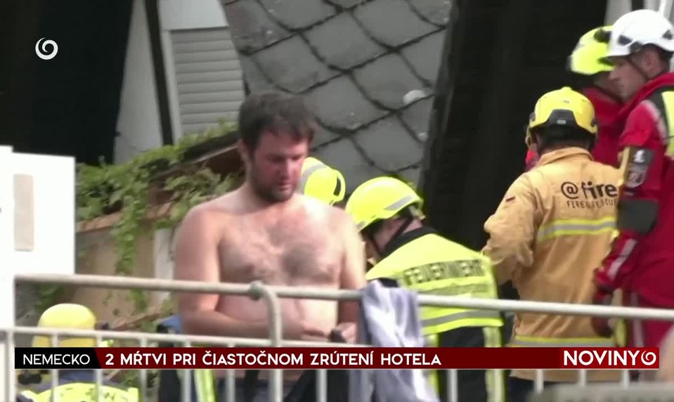 2 MŔTVI PRI ČIASTOČNOM ZRÚTENÍ HOTELA