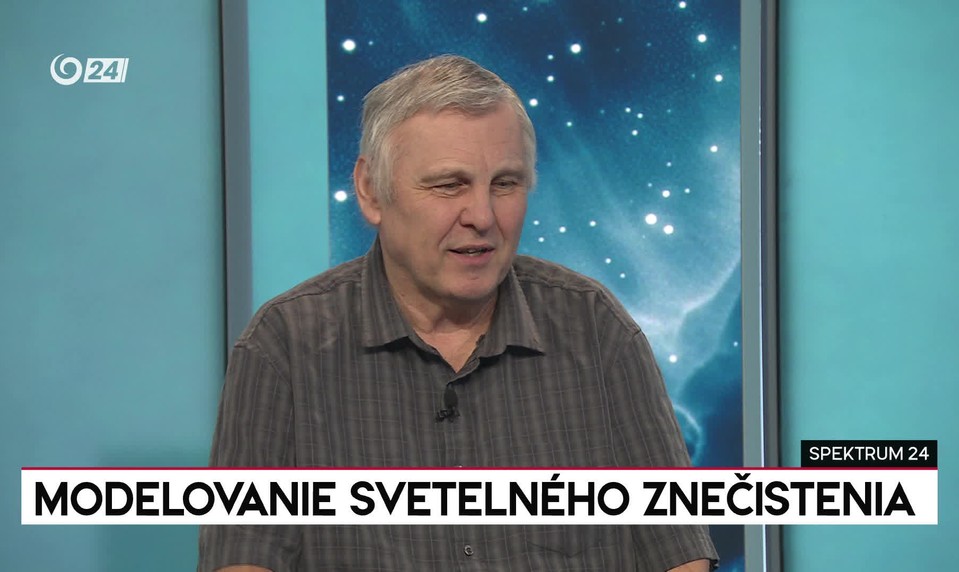 Spektrum 24 o modelovaní svetelného znečistenia