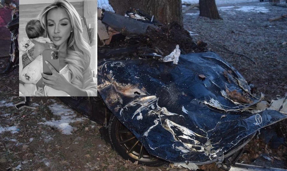 Zomrela expartnerka Gábora Borárosa Monika († 31). Z fotiek z nehody MRAZÍ