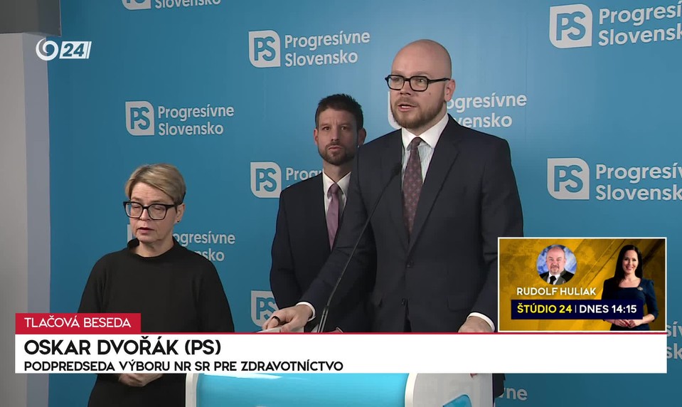 Tlačová beseda Progresívneho Slovenska o doplatkoch za lieky