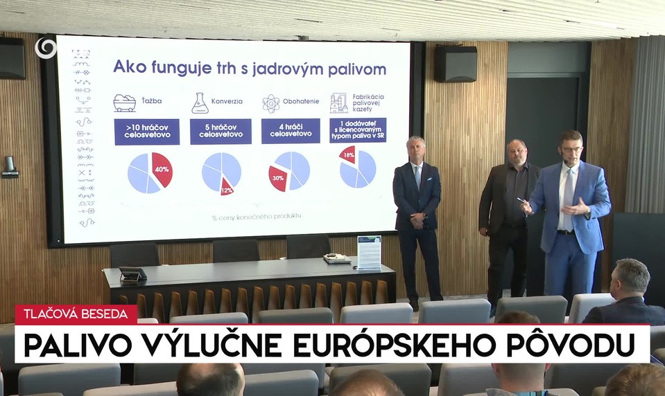 Tlačová beseda: Palivo výlučne európskeho pôvodu