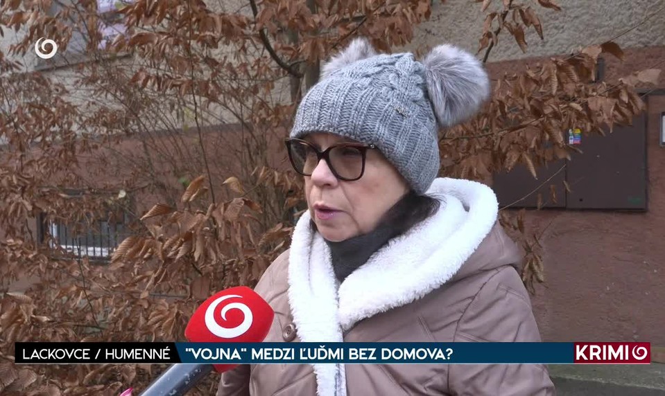 "VOJNA" MEDZI ĽUĎMI BEZ DOMOVA?