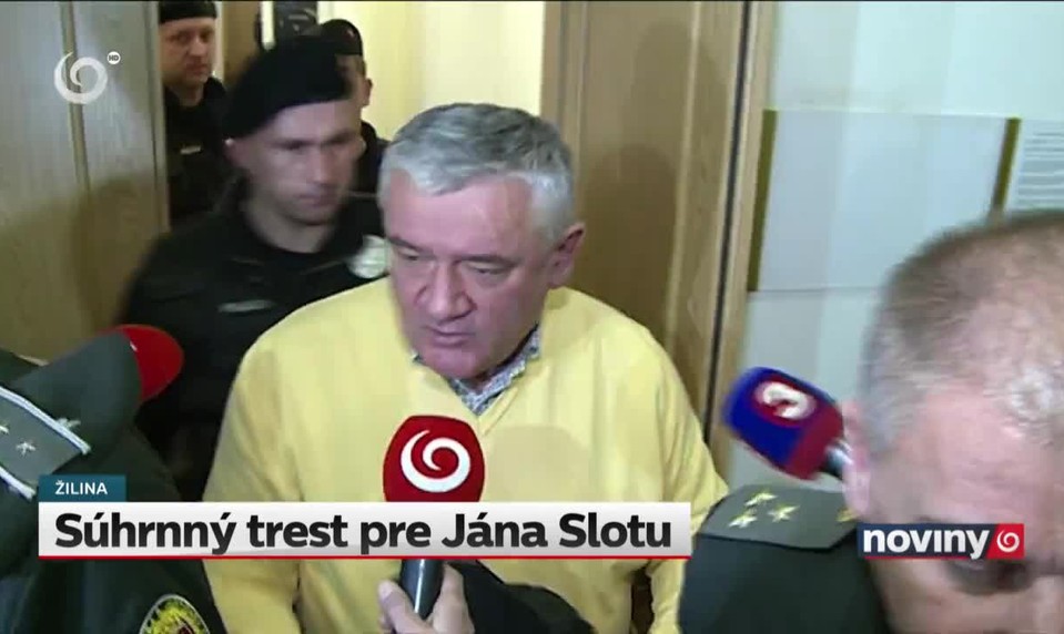 Súhrnný trest pre Jána Slotu