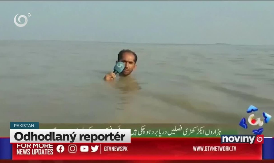 Odhodlaný reportér