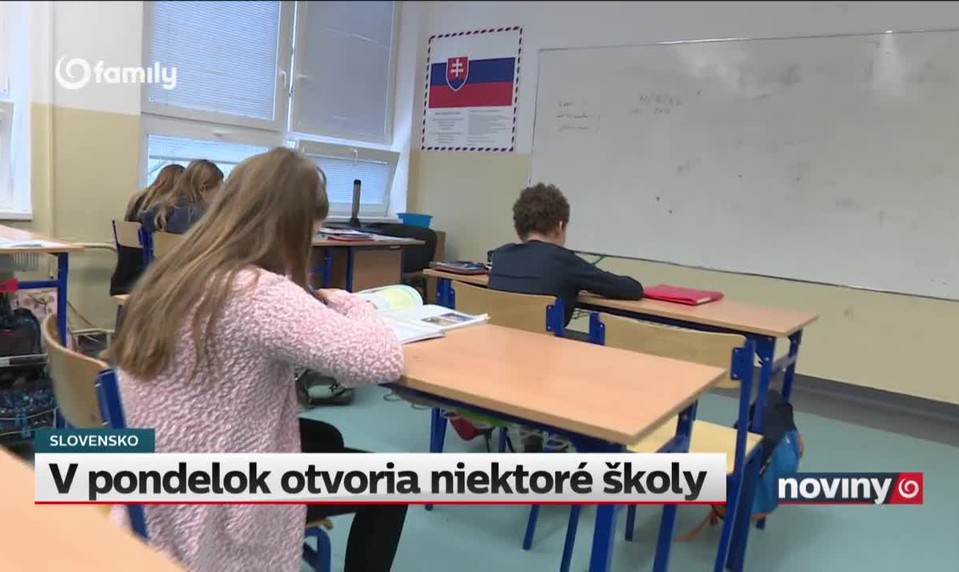V pondelok otvoria niektoré školy
