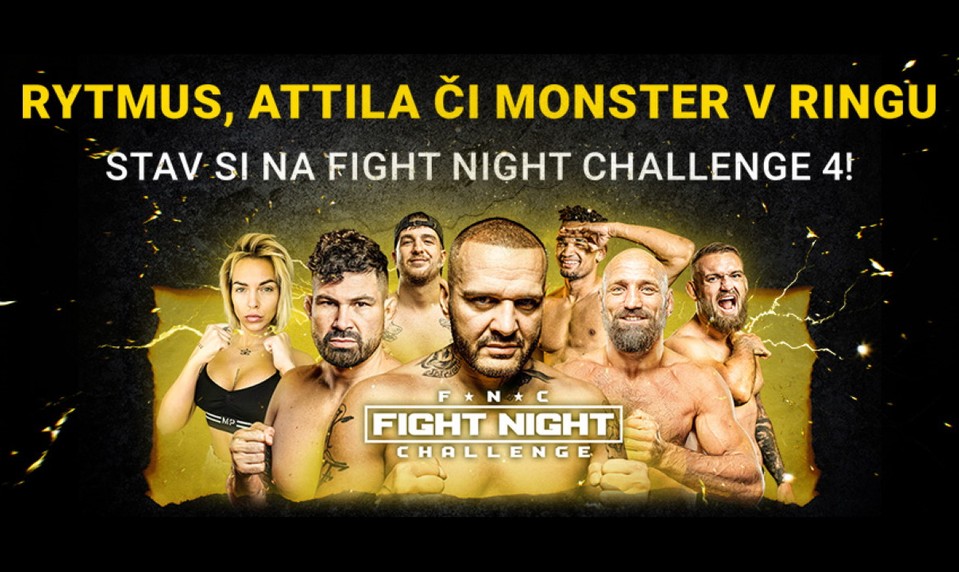 Fight Night Challenge 4: Uvidíte Rytmusa aj Attilu Végha