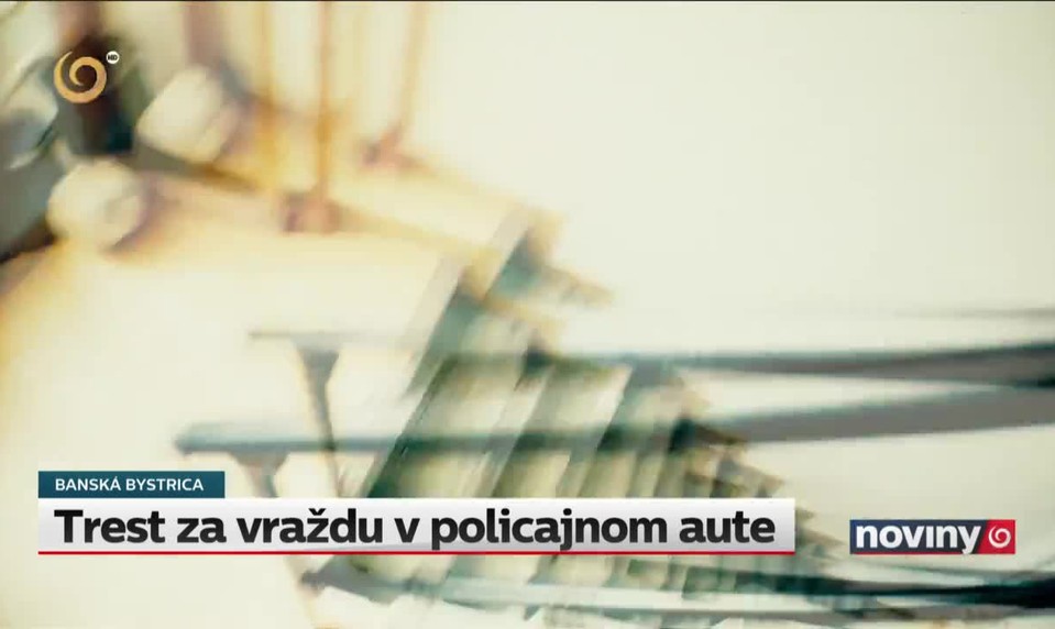Trest za vraždu v policajnom aute