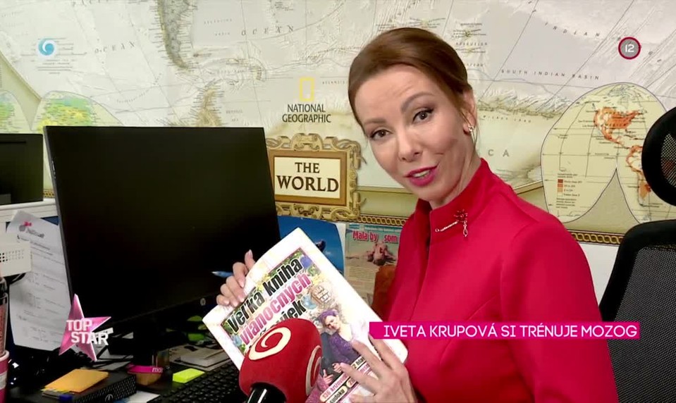 Iveta Krupová si trénuje mozog
