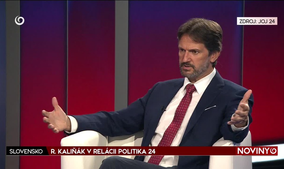 R. KALIŇÁK V RELÁCII POLITIKA 24