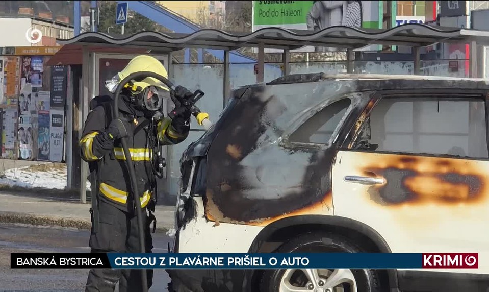 CESTOU Z PLAVÁRNE PRIŠIEL O AUTO