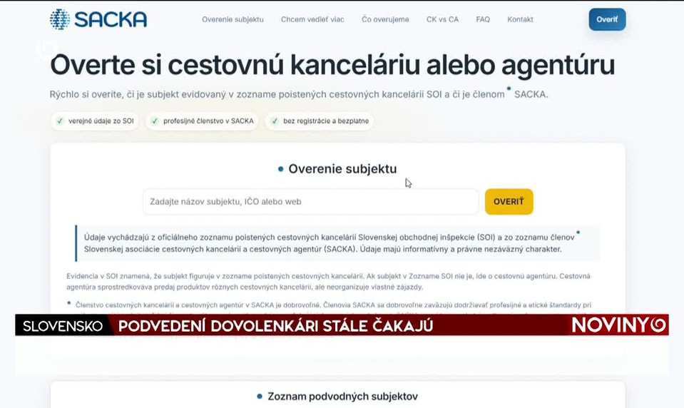 PODVEDENÍ DOVOLENKÁRI STÁLE ČAKAJÚ