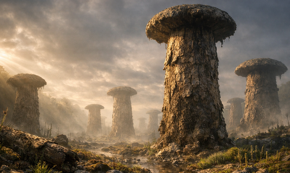 Pred stromami vládli Zemi obrovské huby