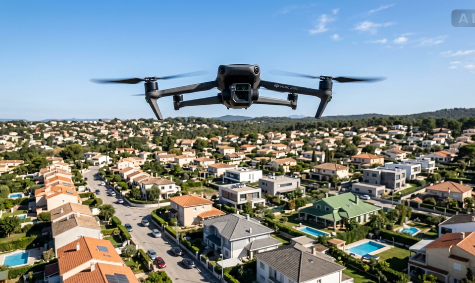 Môže dron lietať nad vaším domom? Toto povoľujú pravidlá