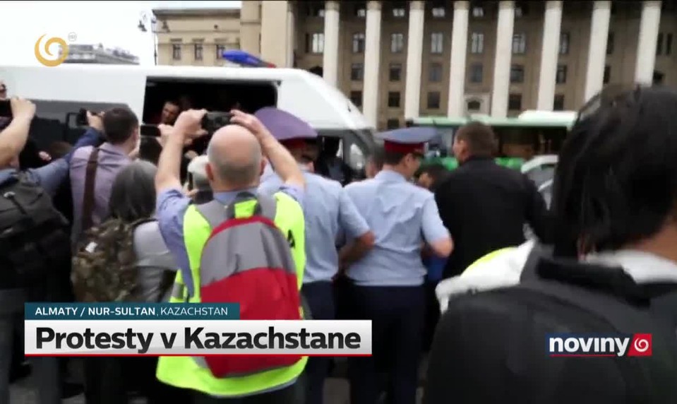 Protesty v Kazachstane
