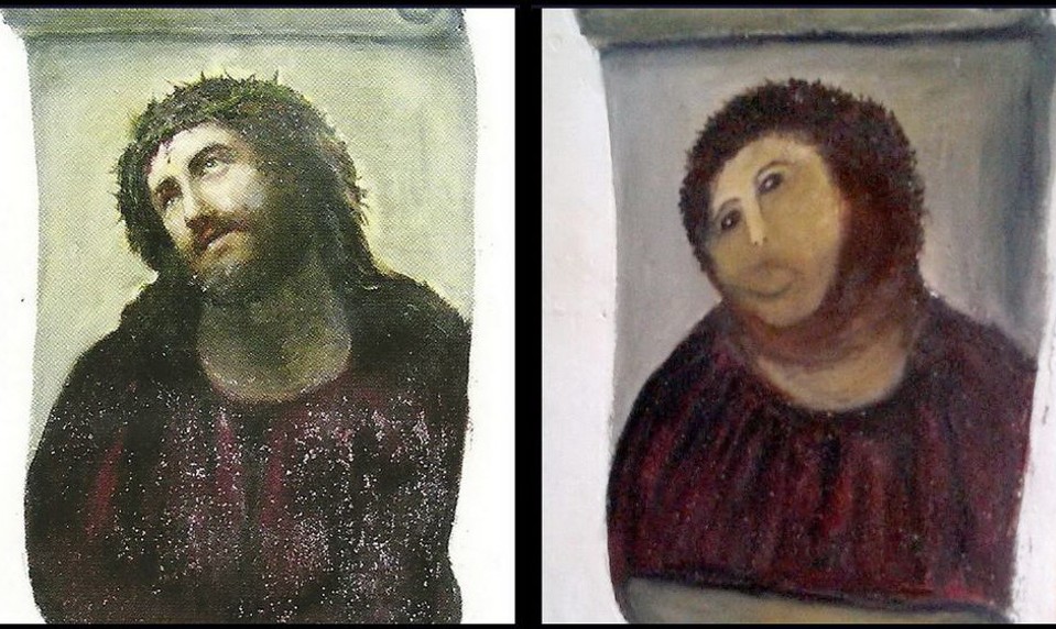 Zomrela seniorka, ktorú preslávila neúspešná reštaurácia fresky "Ecce Homo"