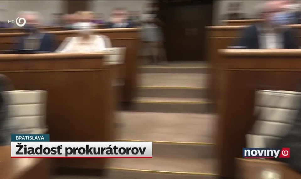 Žiadosť prokurátorov