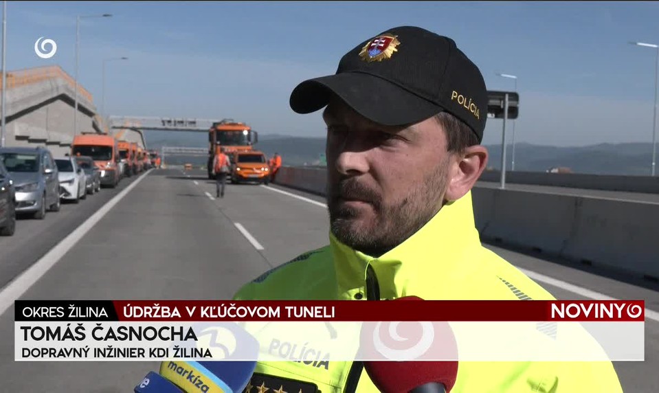ÚDRŽBA V KĽÚČOVOM TUNELI