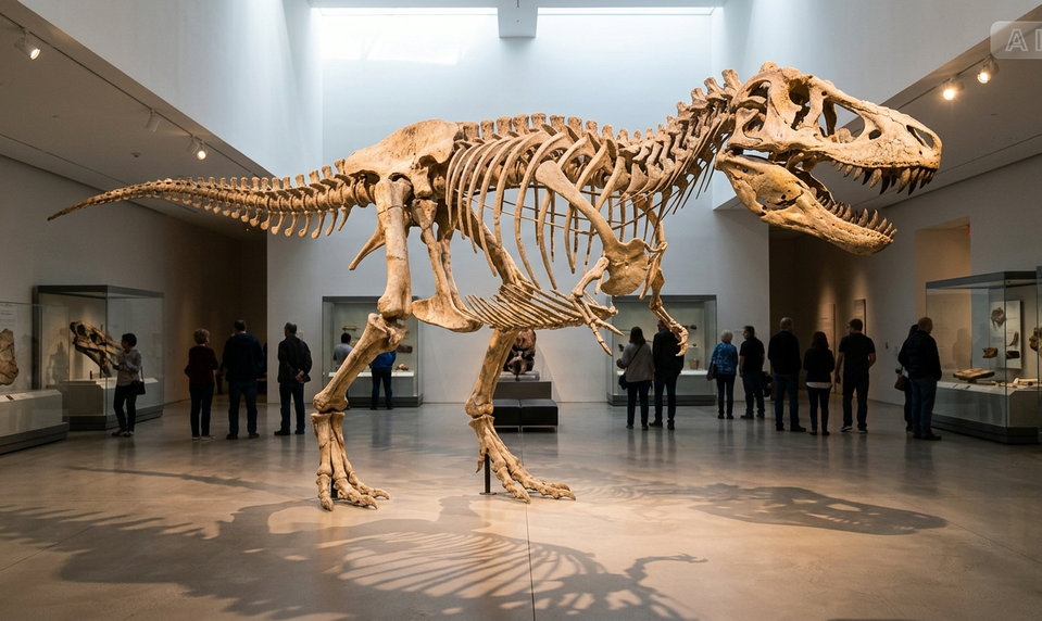 Vedci prvýkrát objavili sériu stôp dospelého Tyrannosaura rexa