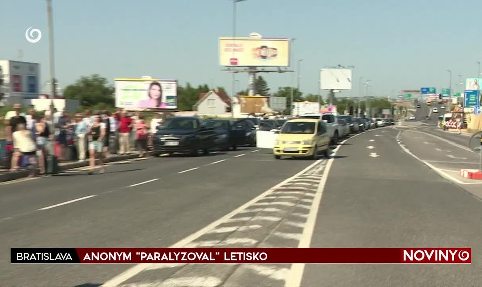 ANONYM "PARALYZOVAL" LETISKO