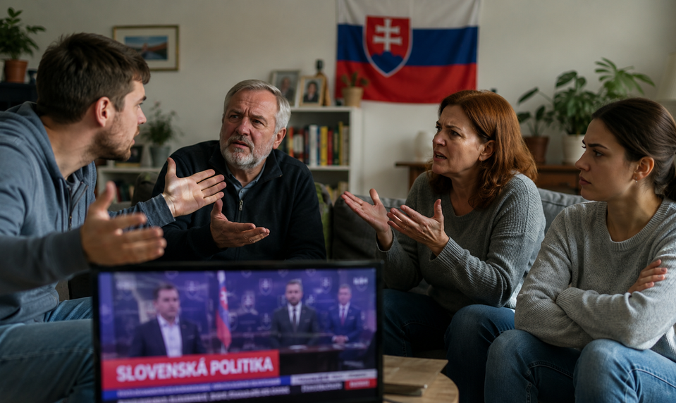 Slovensko patrí medzi najviac polarizované krajiny Európy. Spory čoraz častejšie rozdeľujú aj rodiny
