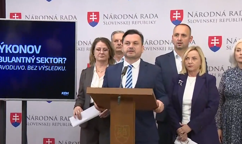 Tlačová beseda KDH: Katalóg výkonov pre pacientov