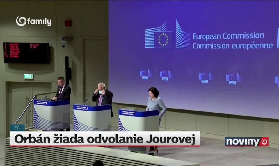 Orbán žiada odvolanie Jourovej