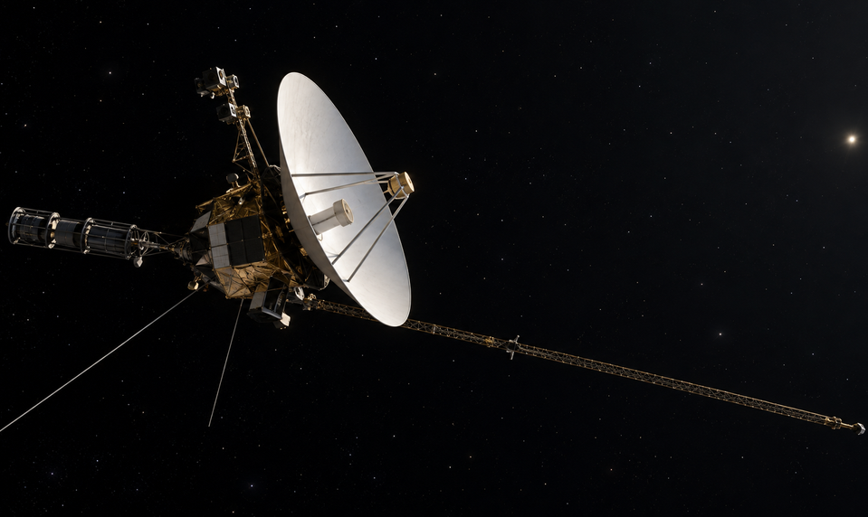 Voyager 1 sa blíži k rekordu 26 miliárd kilometrov