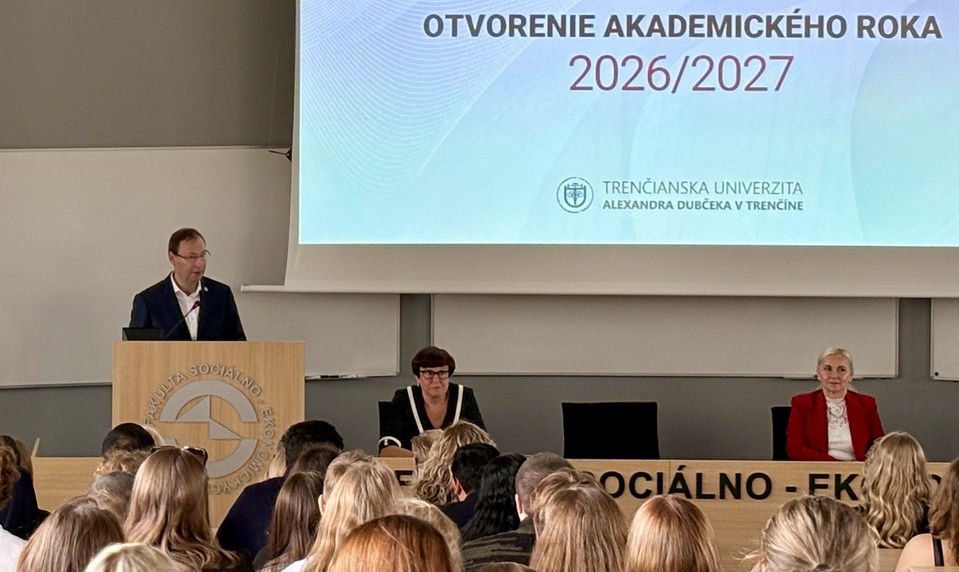 Nové programy aj basketbal - Trenčianska univerzita otvorila akademický rok