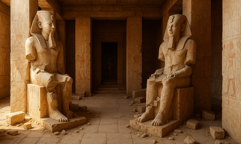 Prečo boli sochy faraónky Hatšepsut zničené?