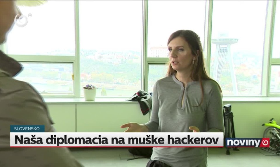 Naša diplomacia na muške hackerov