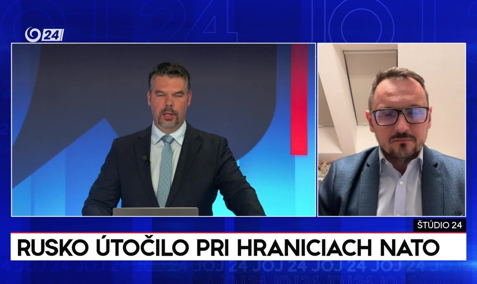Štúdio 24: Rusko útočilo pri hraniciach NATO