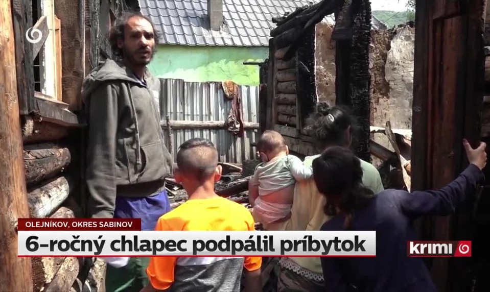 6-ročný chlapec podpálil príbytok