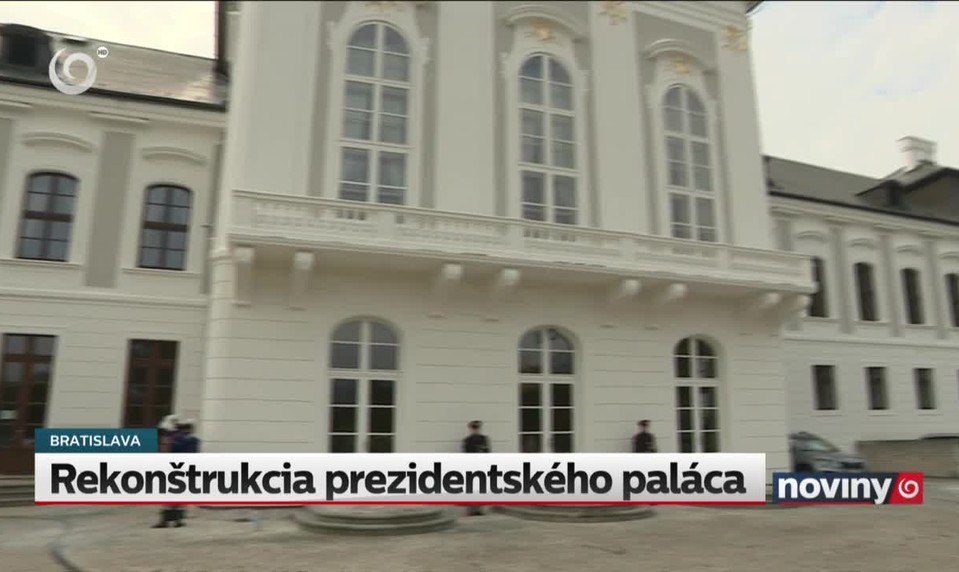 Rekonštrukcia prezidentského paláca