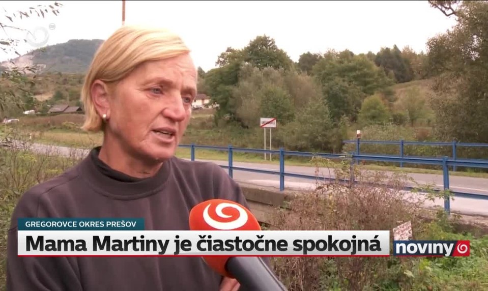 Mama Martiny je čiastočne spokojná