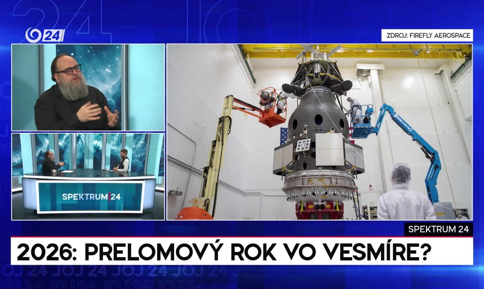 Spektrum 24 o vesmírnych misiách v roku 2026
