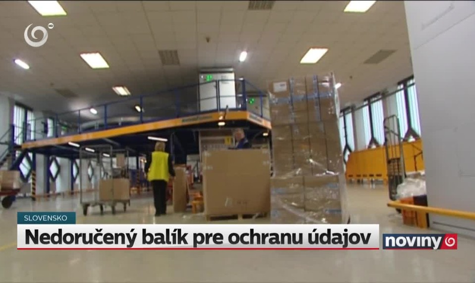 Nedoručený balík pre ochranu údajov