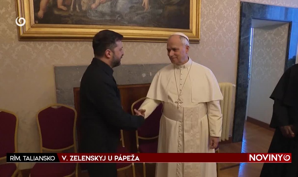 V. ZELENSKYJ U PÁPEŽA