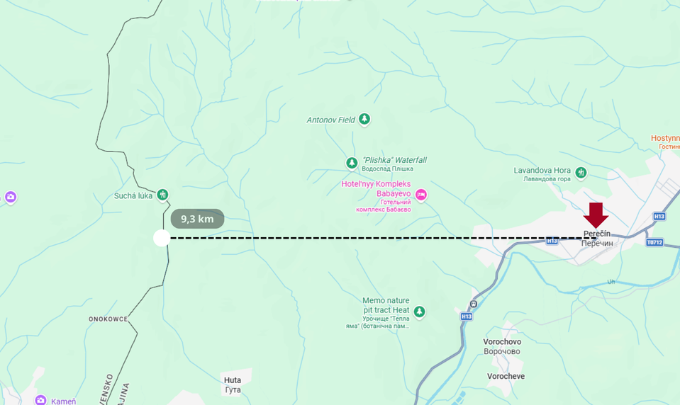 Neďaleko slovenských hraníc dopadol dron. Na mieste je jeden zranený