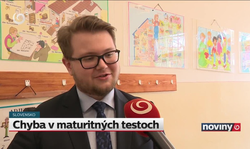 Chyba v maturitných testoch