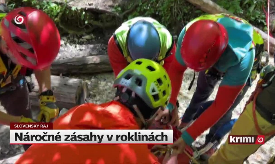 Náročné zásahy v roklinách