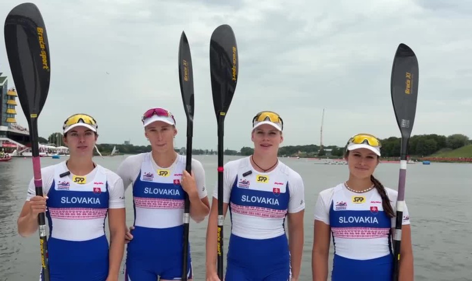 Ženský štvorkajak mal na dosah cenný kov na MS