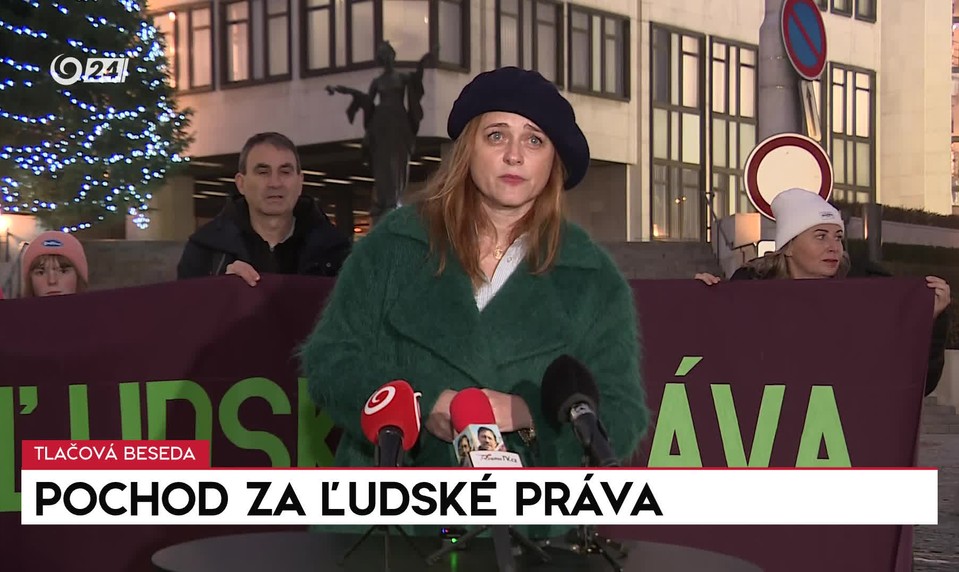 Tlačová beseda Amnesty International k pochodu za ľudské práva