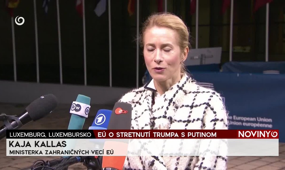 EÚ O STRETNUTÍ TRUMPA S PUTINOM