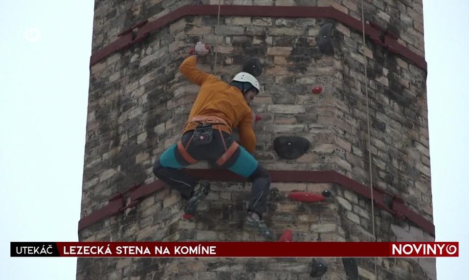 LEZECKÁ STENA NA KOMÍNE